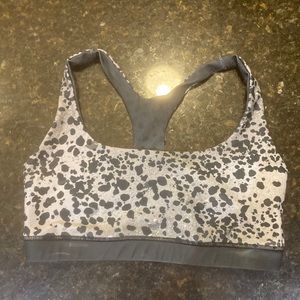 Electric & Rose grey/black sports bra
